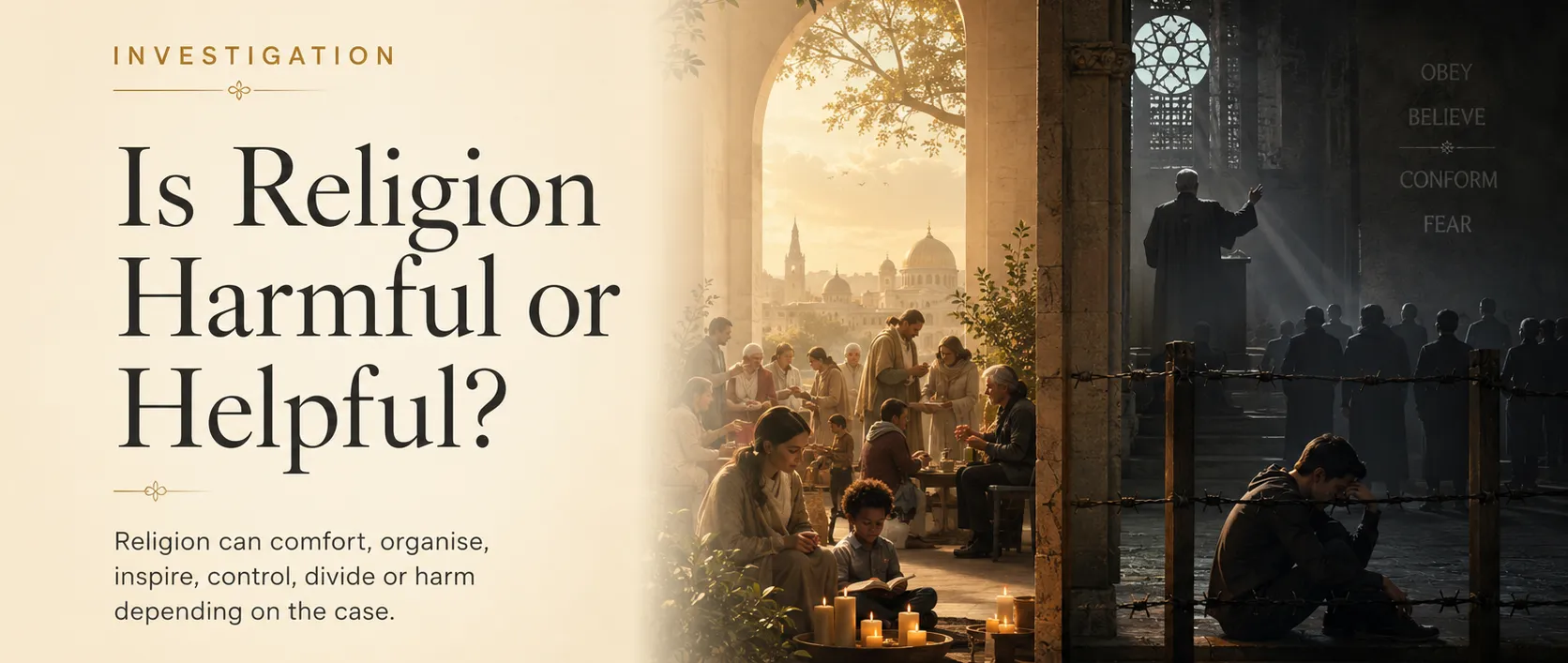 Is Religion Harmful or Helpful?