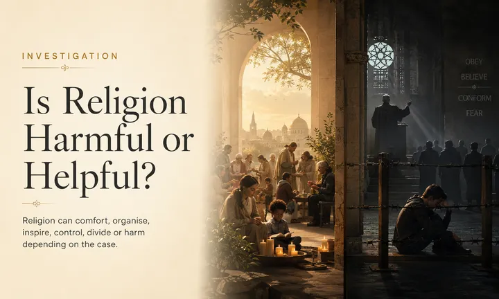 Is Religion Harmful or Helpful