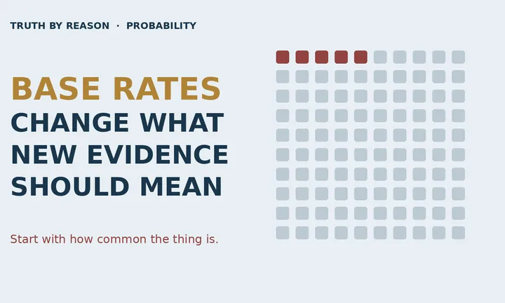 Truth By Reason — How Base Rates Change Probability Judgments