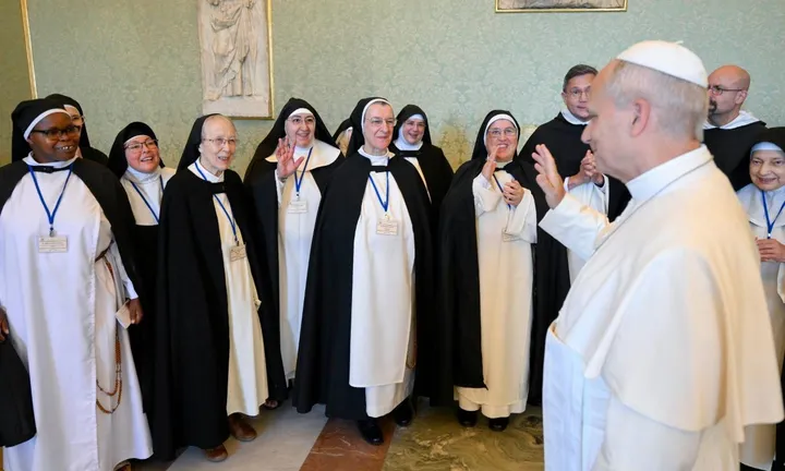Pope Leo XIV meeting Dominican contemplative nuns — September 2026